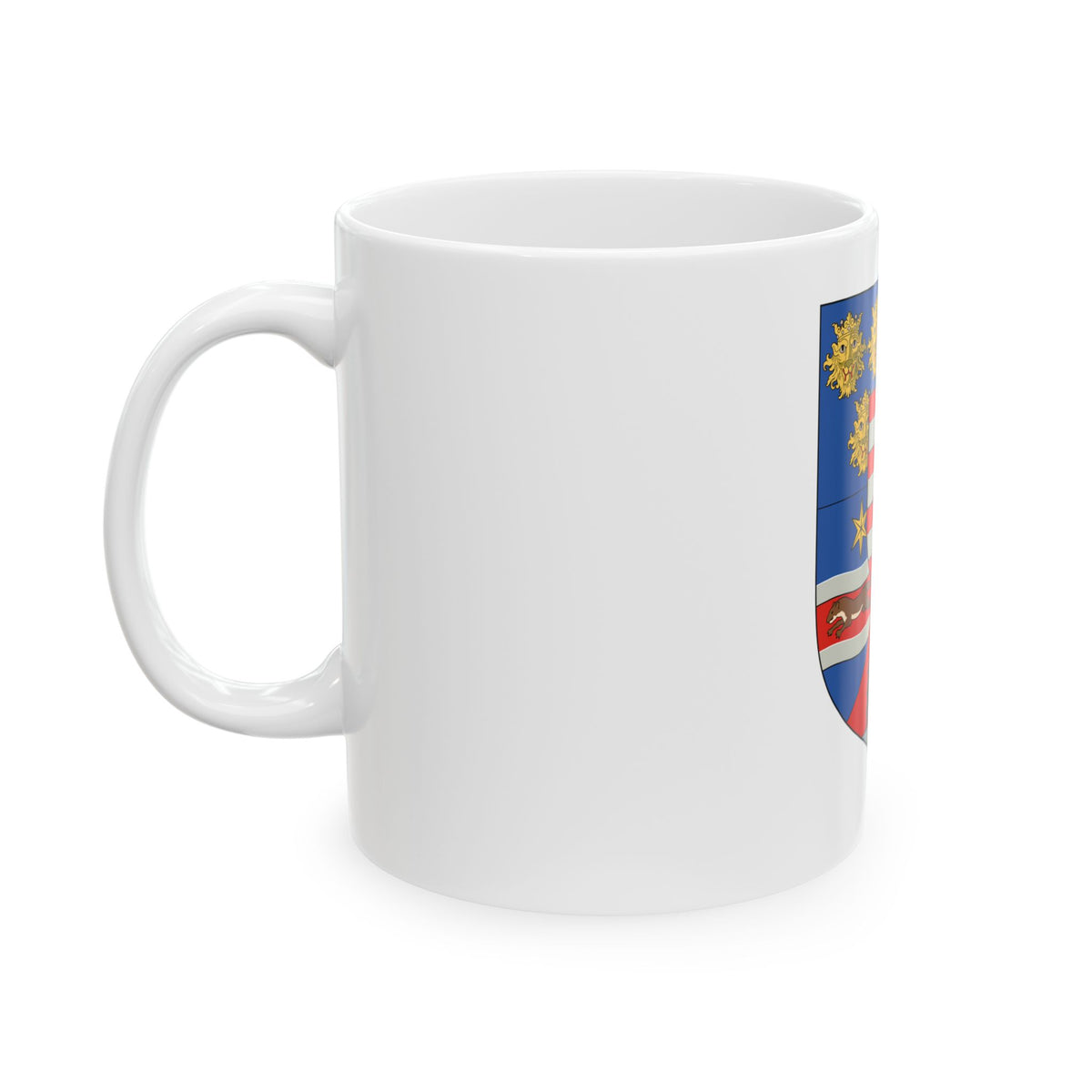 Hungary Country History Mid (1867) - White Coffee Mug