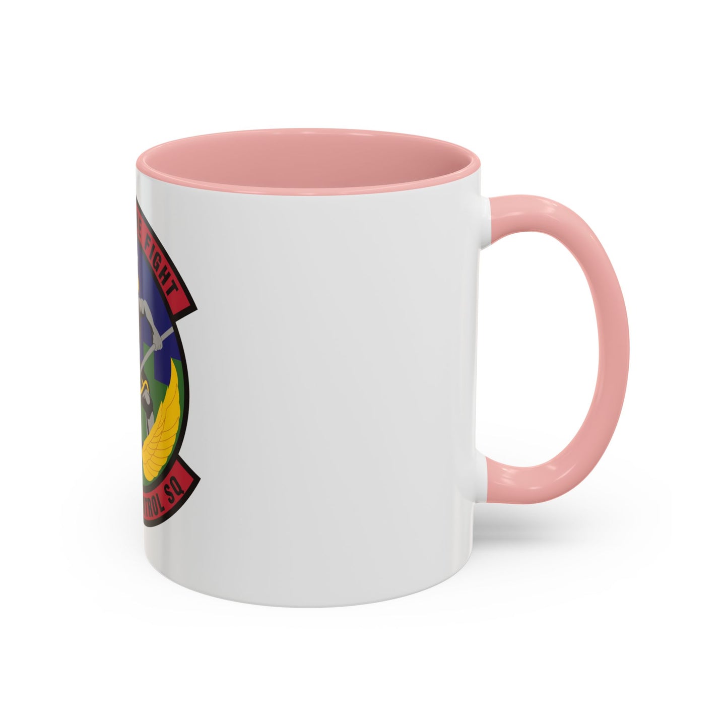 123d Air Control Squadron (U.S. Air Force) Accent Coffee Mug