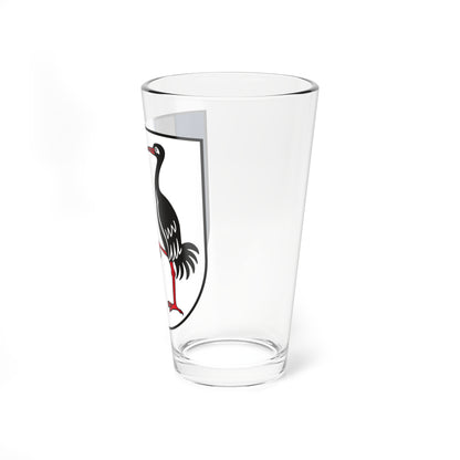 DE-ST 15-0-86 Landkreis Jerichower Land COA (Germany) (Coat of Arms) Pint Glass 16oz