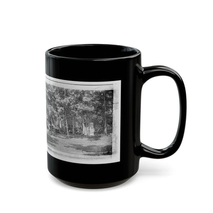 Bealeton, Virginia. Camp Of Company B, 93d New York Volunteers (U.S. Civil War) Black Coffee Mug