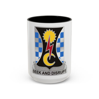 109 Military Intelligence Battalion (U.S. Army) Accent Coffee Mug