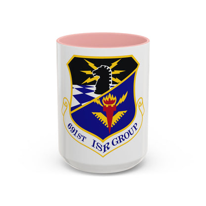 691 Intelligence Surveillance and Reconnaissance Group ACC (U.S. Air Force) Accent Coffee Mug
