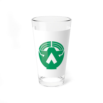 Flag of Minamidaito Okinawa (Japan) Pint Glass 16oz