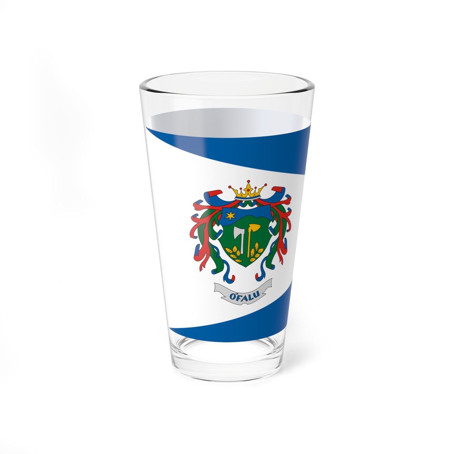 Flag of Ofalu (Hungary) Pint Glass 16oz