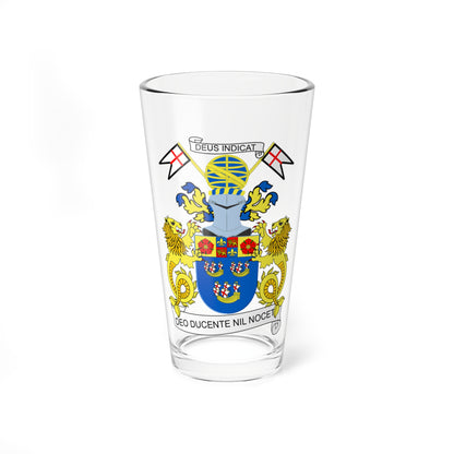 East India Company arms 1600-1709 (India) (Coat of Arms) Pint Glass 16oz