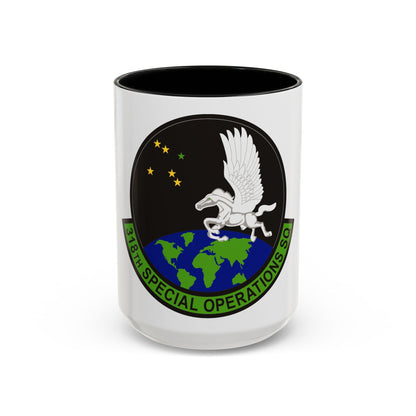 318th Special Operations Squadron (U.S. Air Force) Accent Coffee Mug