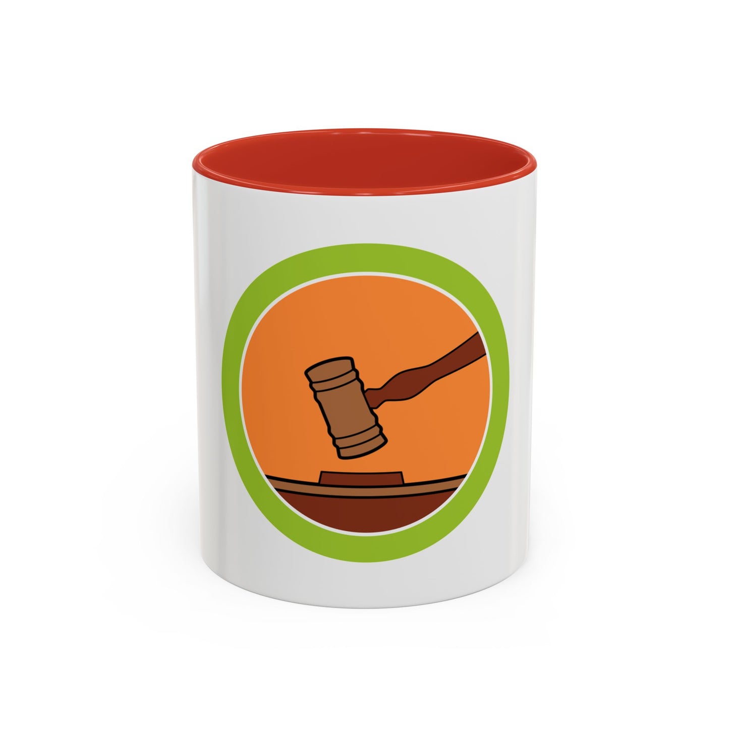 Public Speaking (Boy Scout Merit Badge) Accent Coffee Mug