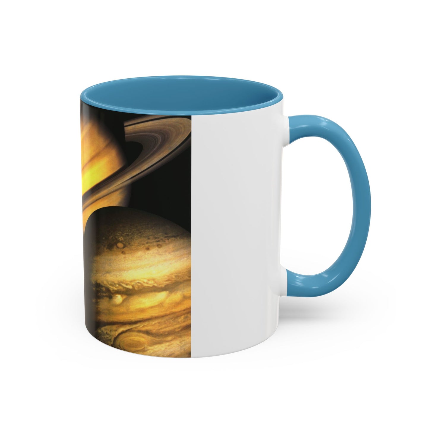 Space - The Solar System - Our Celestial Family (1990) (Map) Accent Coffee Mug