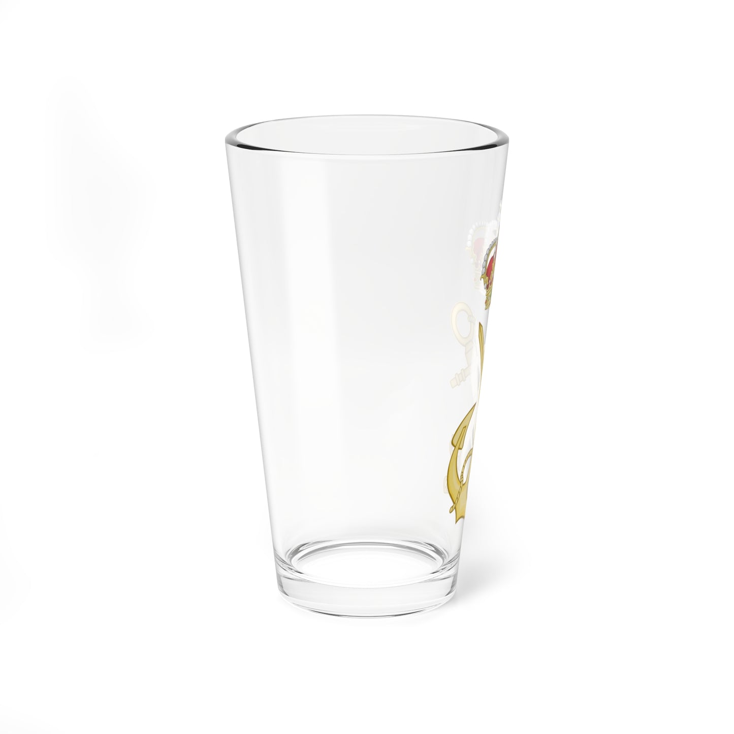 Emblem of the Spanish Army Sea Companies (Spain) (Coat of Arms) Pint Glass 16oz