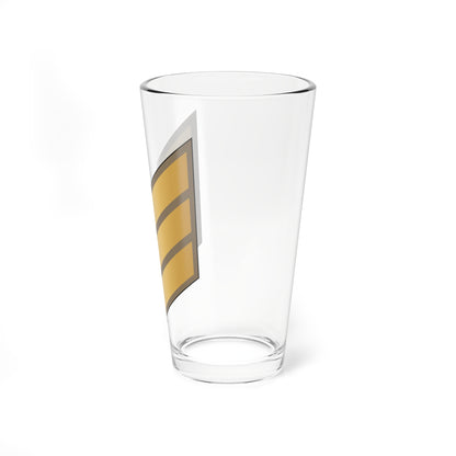 03. KLF SGT (Kuwait) (Military Rank) Pint Glass 16oz
