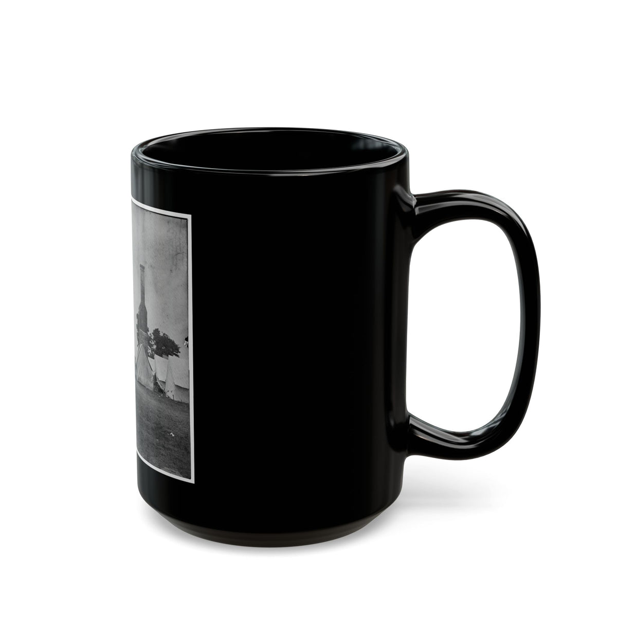 White House Landing, Va. Ruins Of The White House, Burnt During The Federal Evacuation (U.S. Civil War) Black Coffee Mug
