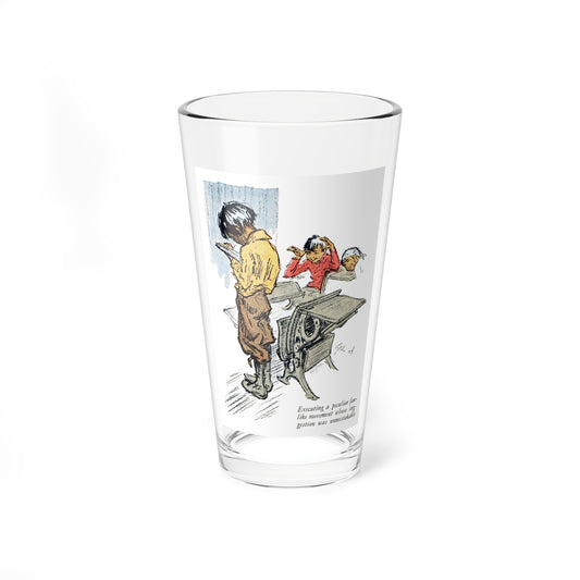 One Uses the Handkerchief (1), Woman's Home Companion, November 1924 (Magazine Illustration) Pint Glass 16oz