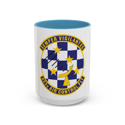 623 Air Control Squadron PACAF (U.S. Air Force) Accent Coffee Mug
