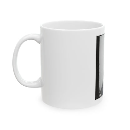 Portrait Of Secretary Of The Navy Gideon Welles, Officer Of The United States Government (U.S. Civil War) White Coffee Mug