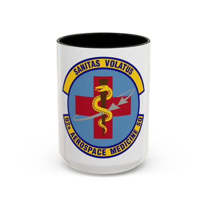 92d Aerospace Medicine Squadron (U.S. Air Force) Accent Coffee Mug