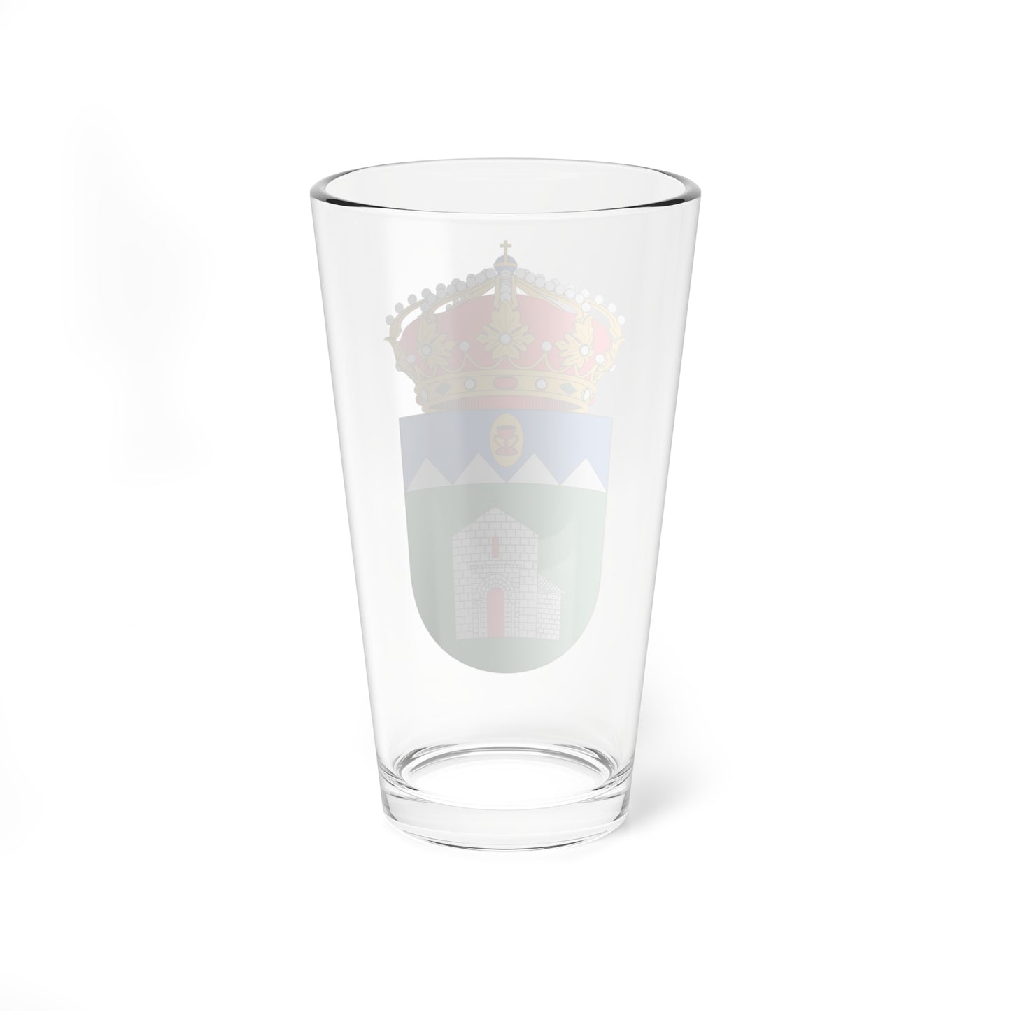 Escudo de Borau (Spain) (Coat of Arms) Pint Glass 16oz