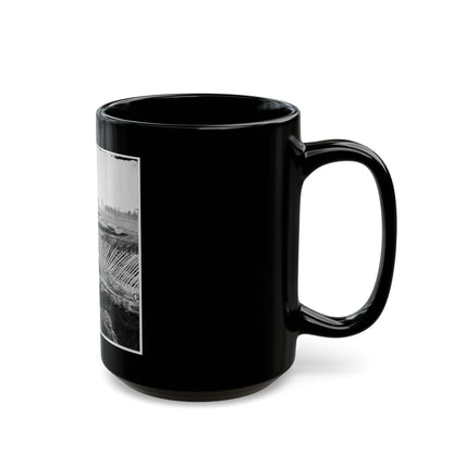 Petersburg, Va. View From Breastworks Of Fort Sedgwick (U.S. Civil War) Black Coffee Mug