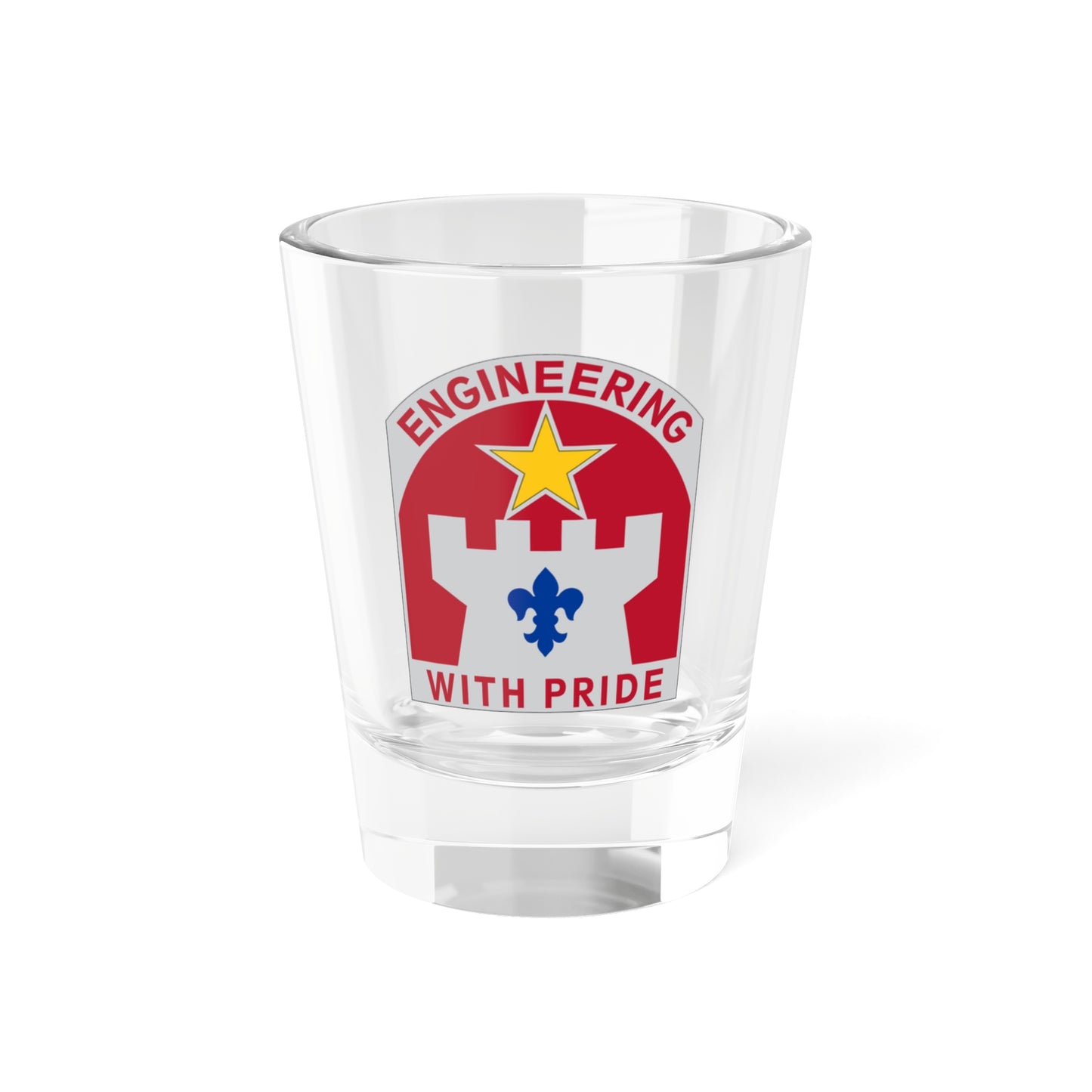 308 Engineer Group (U.S. Army) Shot Glass 1.5oz