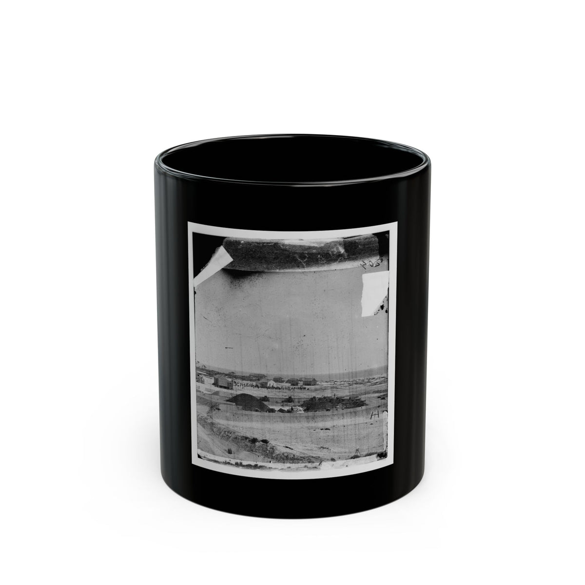 Bay Point, South Carolina. Fort Beauregard (U.S. Civil War) Black Coffee Mug