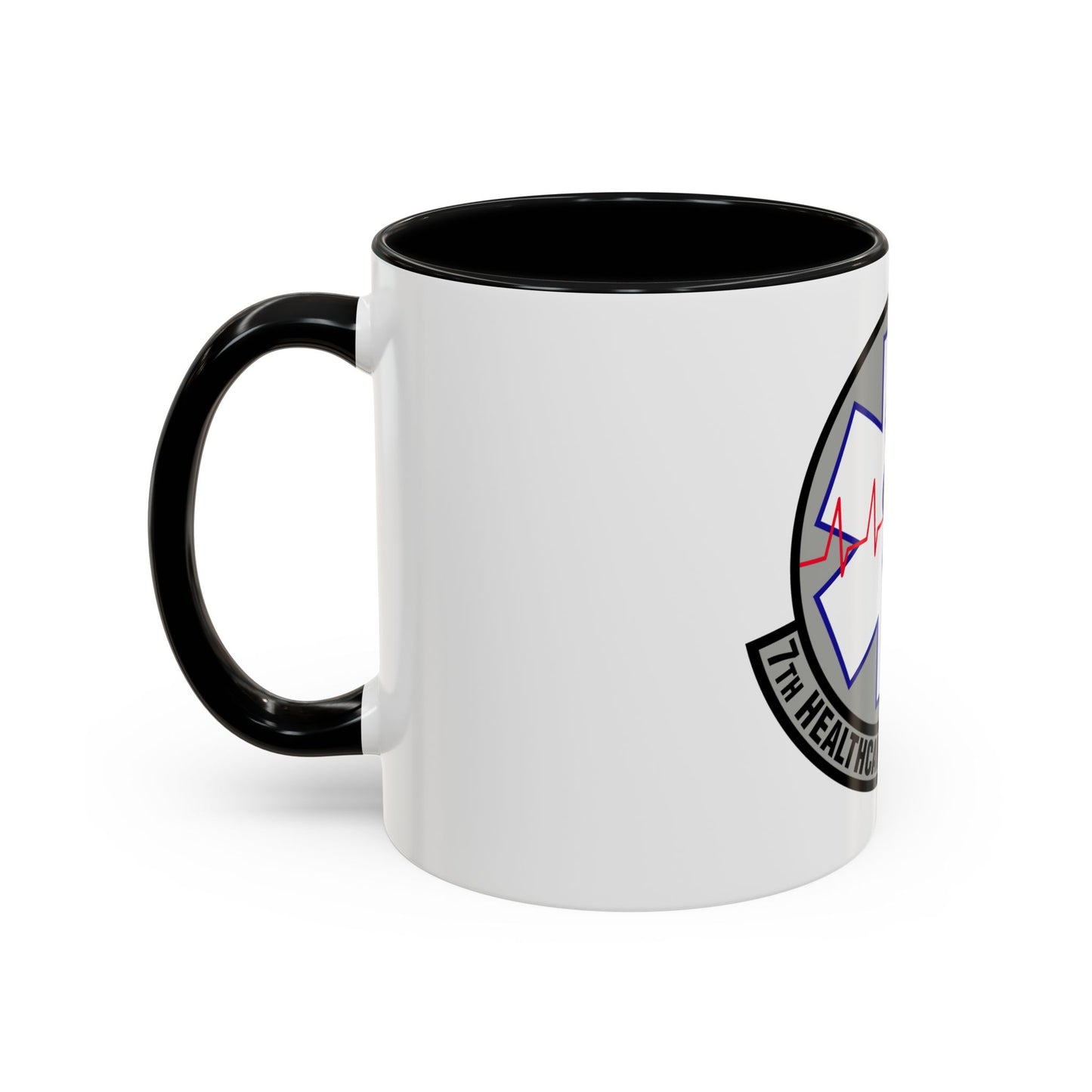 7 Healthcare Operations Squadron AFGSC (U.S. Air Force) Accent Coffee Mug