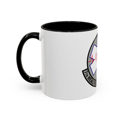 7 Healthcare Operations Squadron AFGSC (U.S. Air Force) Accent Coffee Mug