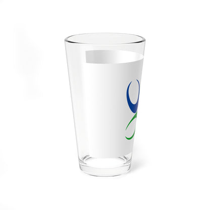 Flag of Uda Nara (Japan) Pint Glass 16oz