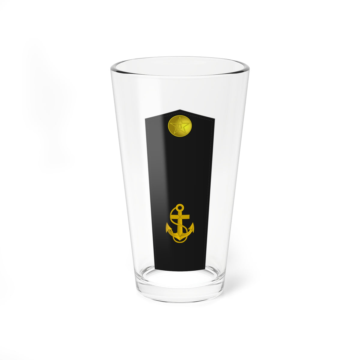 01W PLA Navy Hǎijūn Liè Bīng Type 55 (China) (Military Rank) Pint Glass 16oz