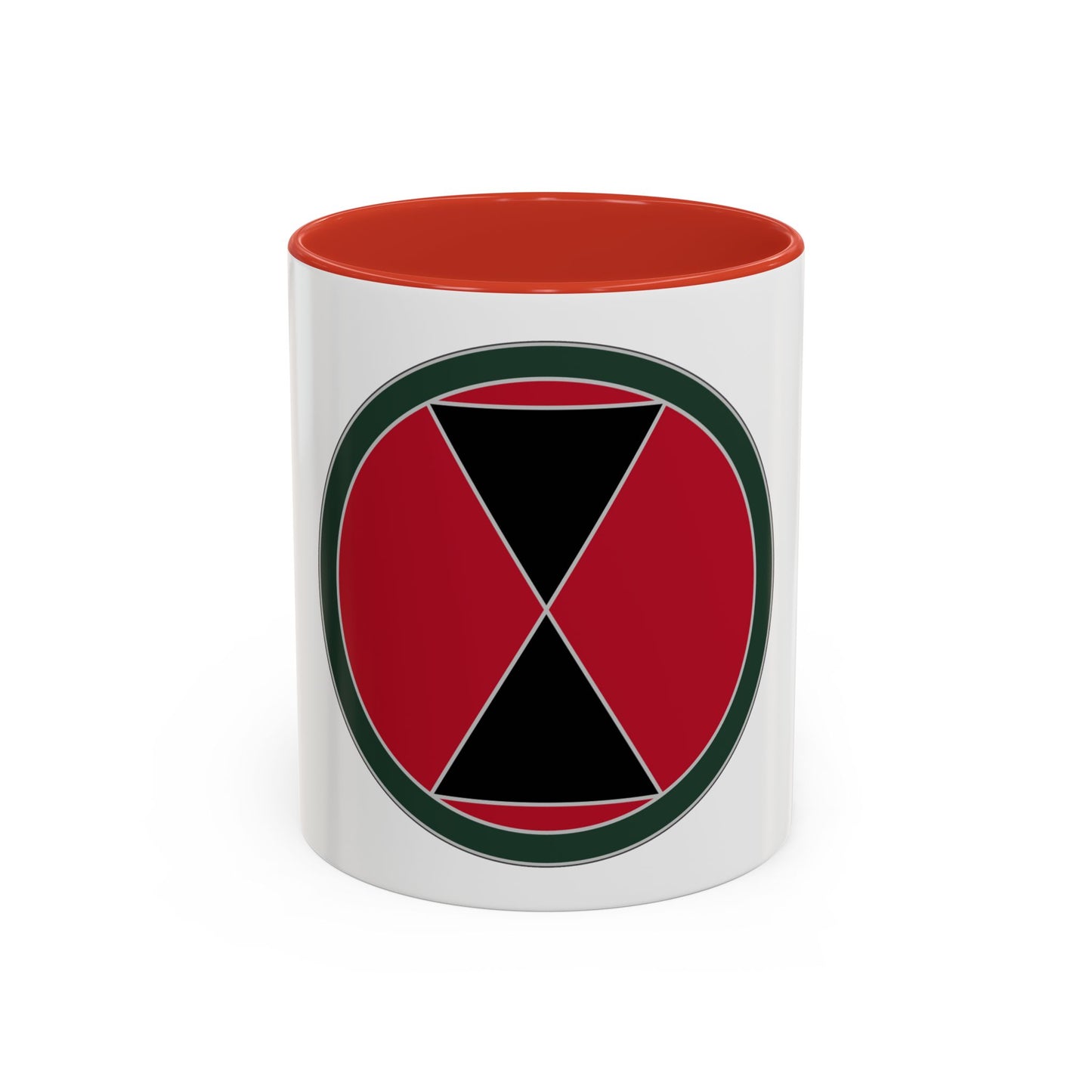7 Infantry Division (U.S. Army) Accent Coffee Mug