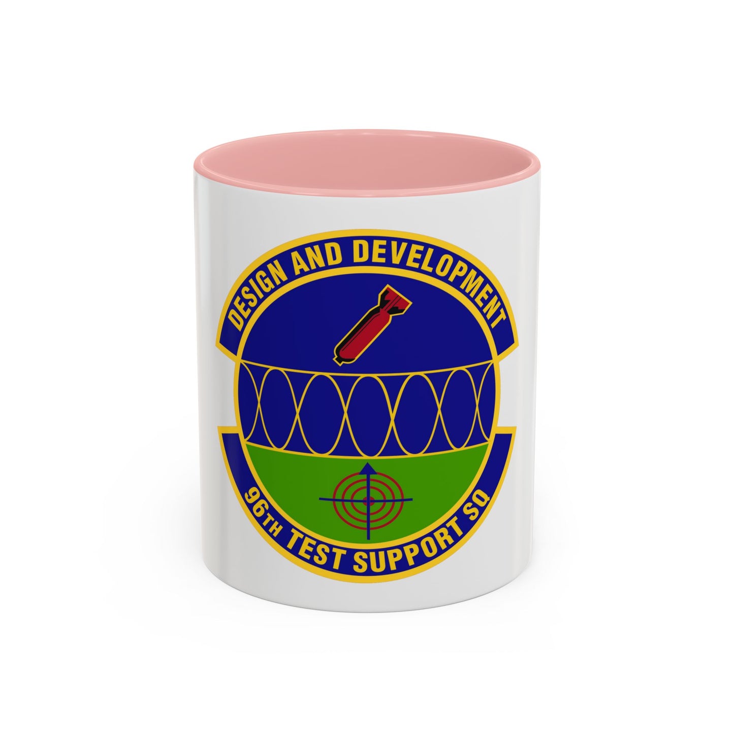 96th Test Support Squadron (U.S. Air Force) Accent Coffee Mug