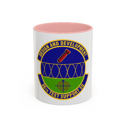 96th Test Support Squadron (U.S. Air Force) Accent Coffee Mug