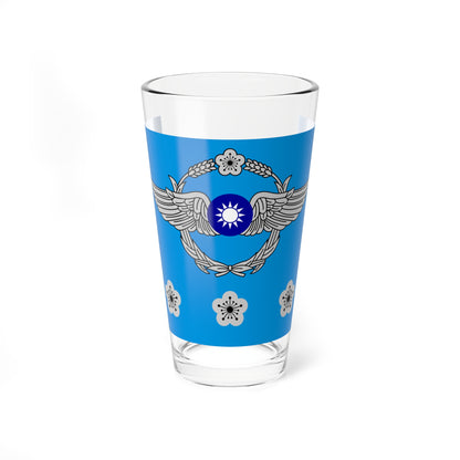 ROCAF Colonels Flag (China) Pint Glass 16oz
