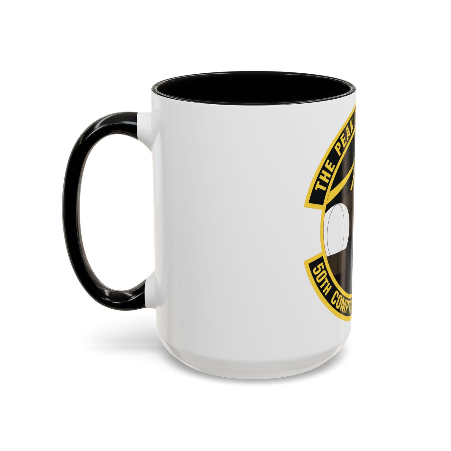 50th Comptroller Squadron (U.S. Air Force) Accent Coffee Mug