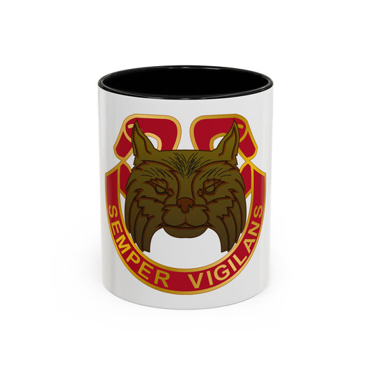 14 Antiaircraft Artillery Gun Battalion (U.S. Army) Accent Coffee Mug