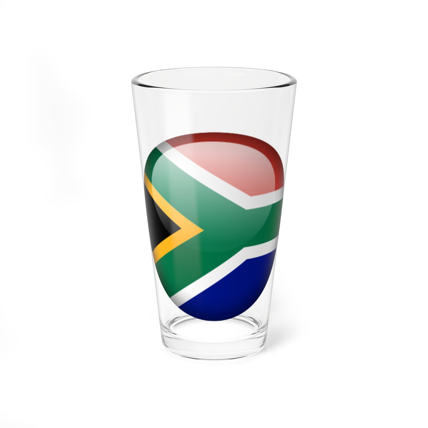 Flag orb South Africa (South Africa) Pint Glass 16oz