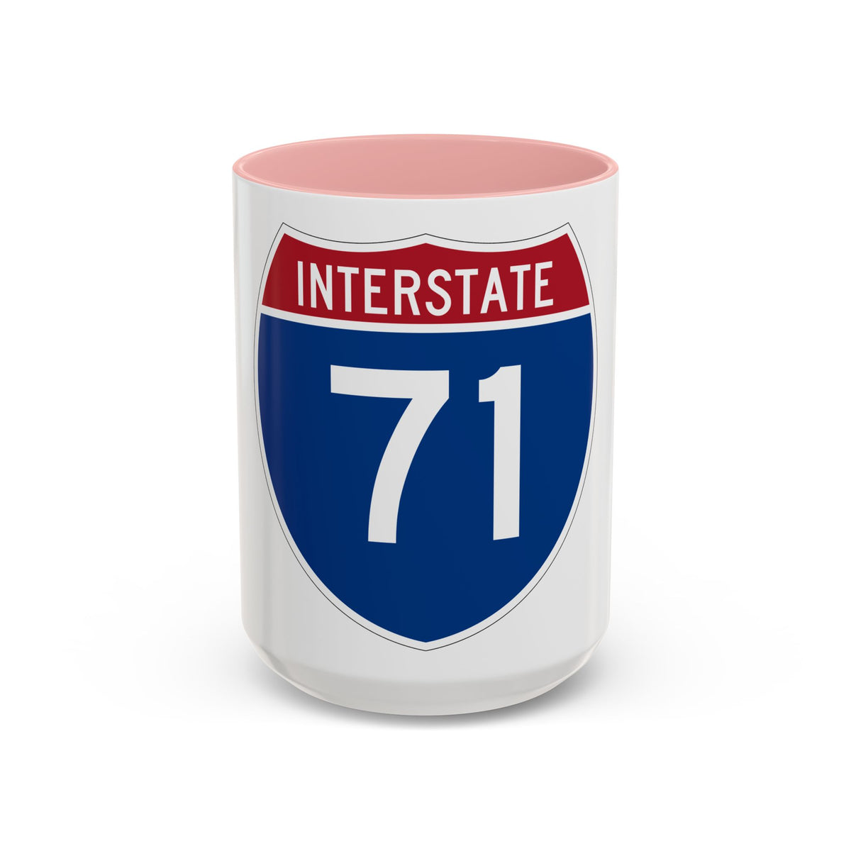 Interstate 71 (U.S. Highways) Accent Coffee Mug