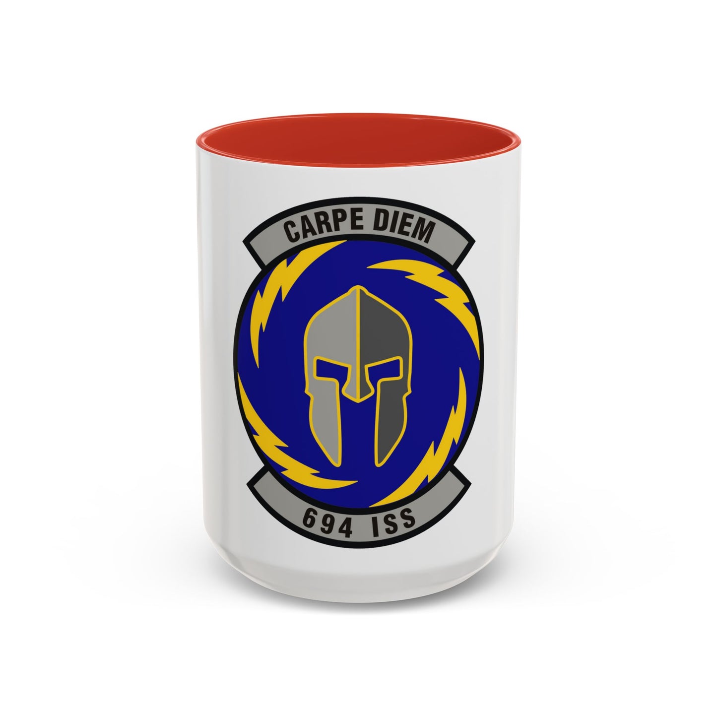 694th Intelligence Support Squadron (U.S. Air Force) Accent Coffee Mug