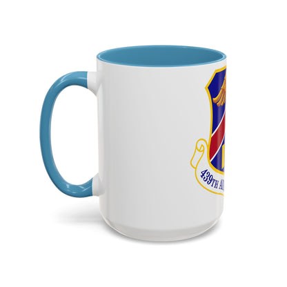 439th Airlift Wing (U.S. Air Force) Accent Coffee Mug