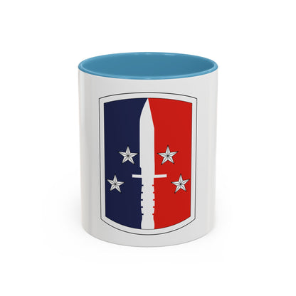 189th Infantry Brigade (U.S. Army) Accent Coffee Mug