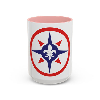 316th Sustainment Command Expeditionary (U.S. Army) Accent Coffee Mug