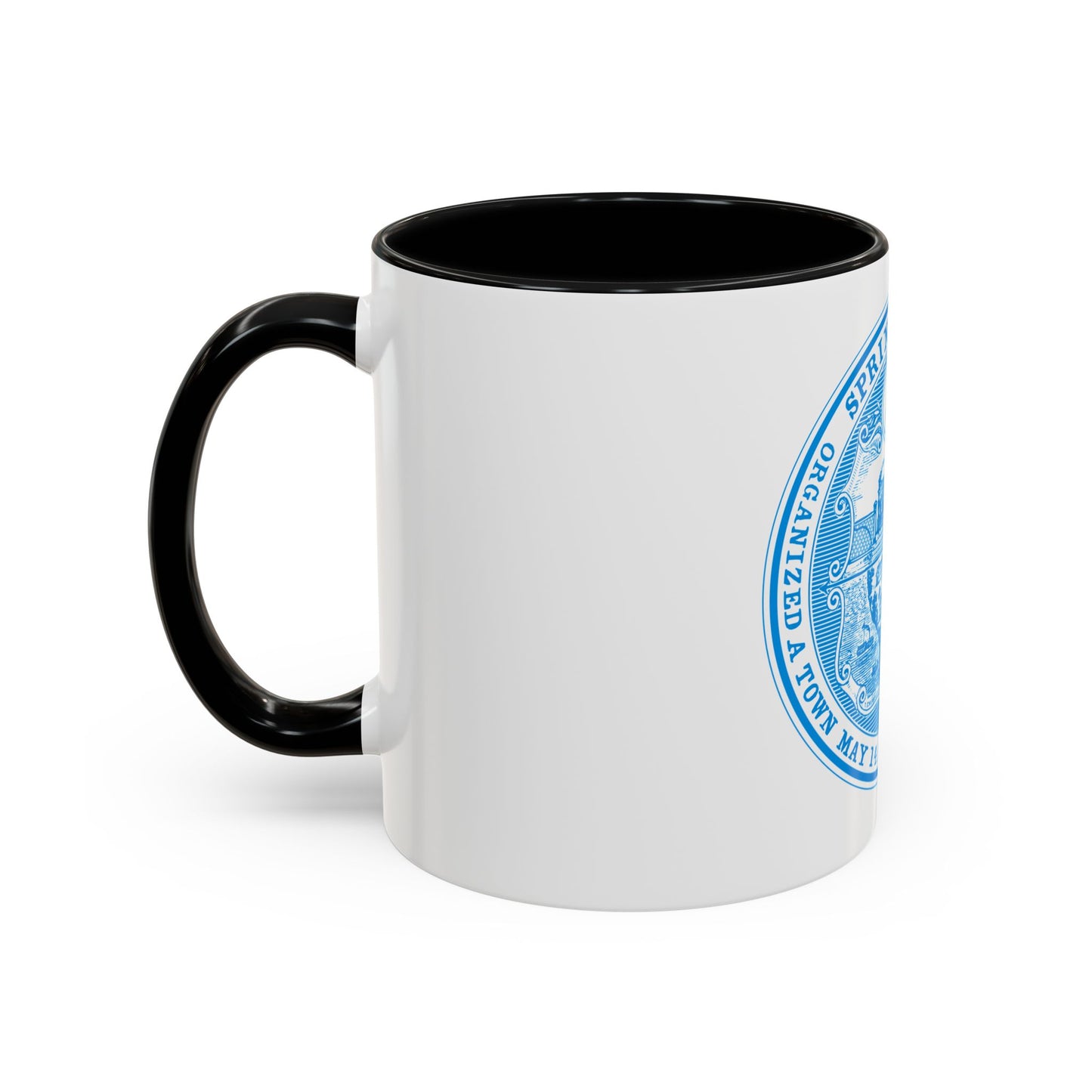 Seal of Springfield Massachusetts - Accent Coffee Mug