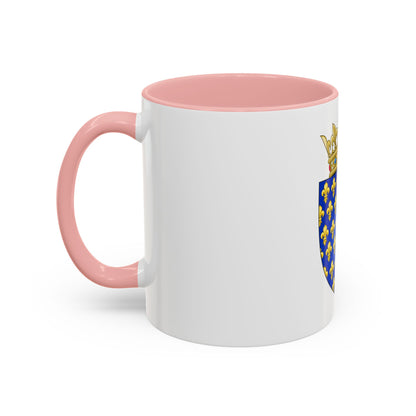 Arms of the Kingdom of France & Navarre - Accent Coffee Mug