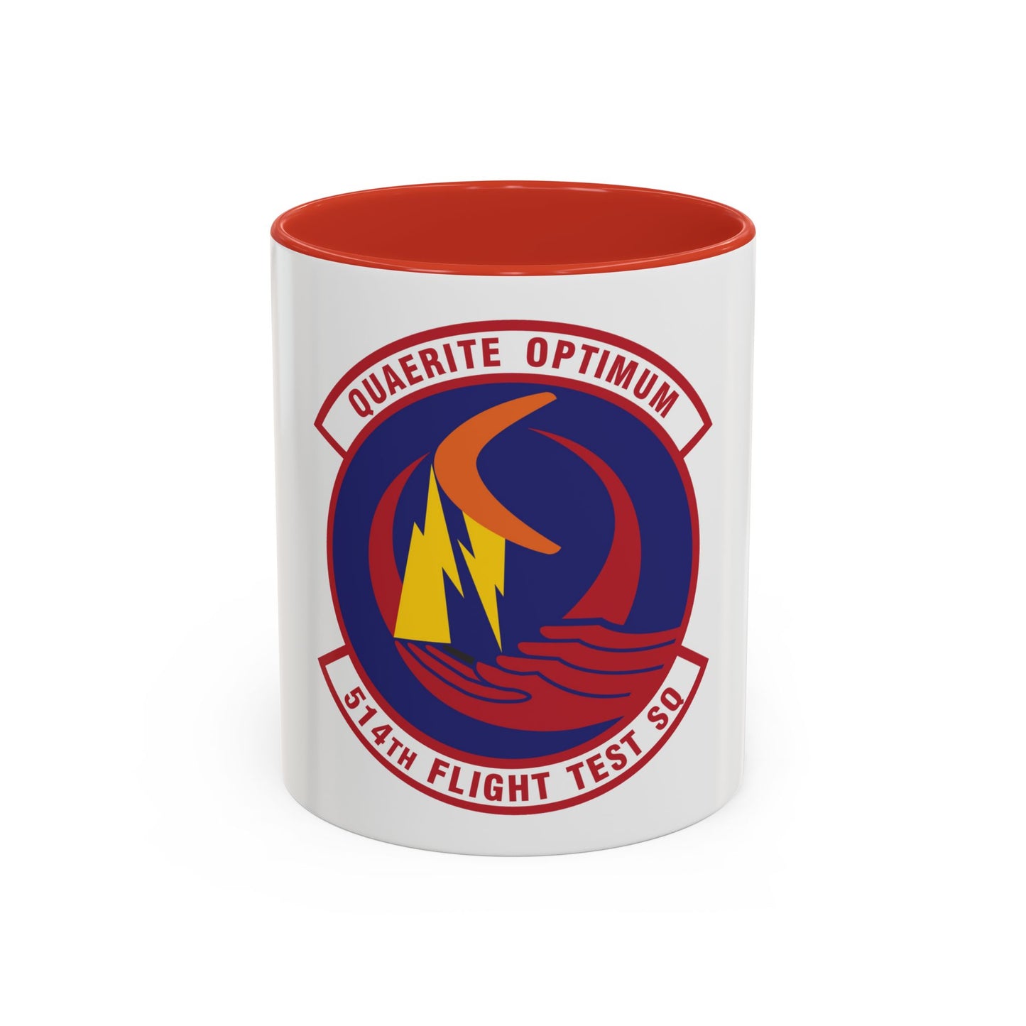514th Flight Test Squadron (U.S. Air Force) Accent Coffee Mug