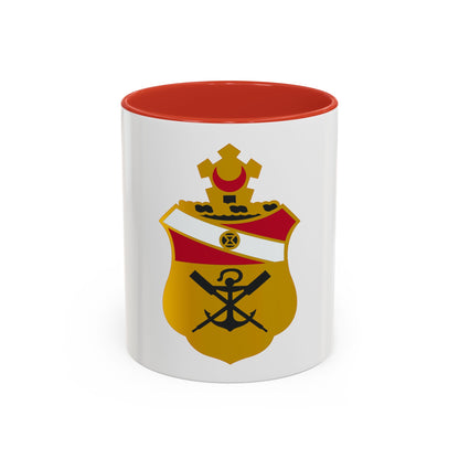 21 Engineer Battalion (U.S. Army) Accent Coffee Mug