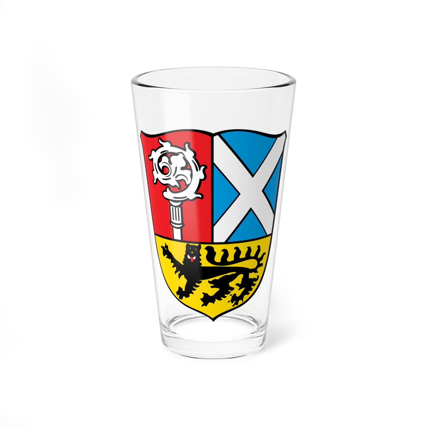 DEU Alerheim COA (Germany) (Coat of Arms) Pint Glass 16oz