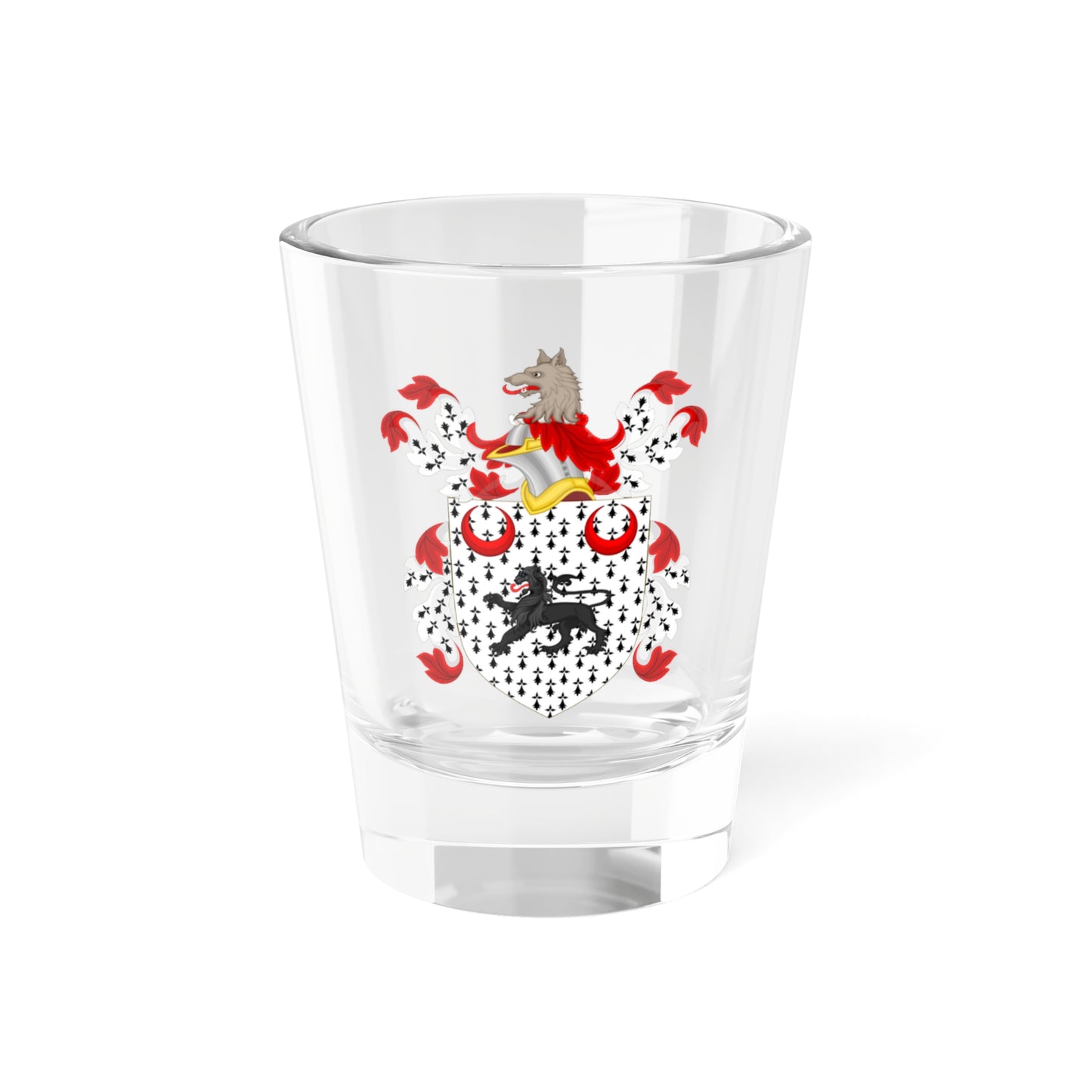 Coat of Arms of James Duane (United States) (Coat of Arms) Shot Glass 1.5oz