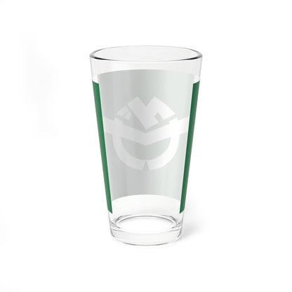 Flag of Yuza Yamagata (Japan) Pint Glass 16oz
