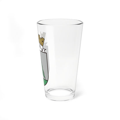 Storoghinets Herb (Ukraine) (Coat of Arms) Pint Glass 16oz