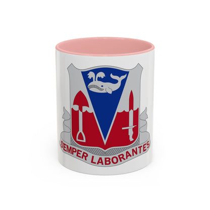 579 Engineer Battalion (U.S. Army) Accent Coffee Mug