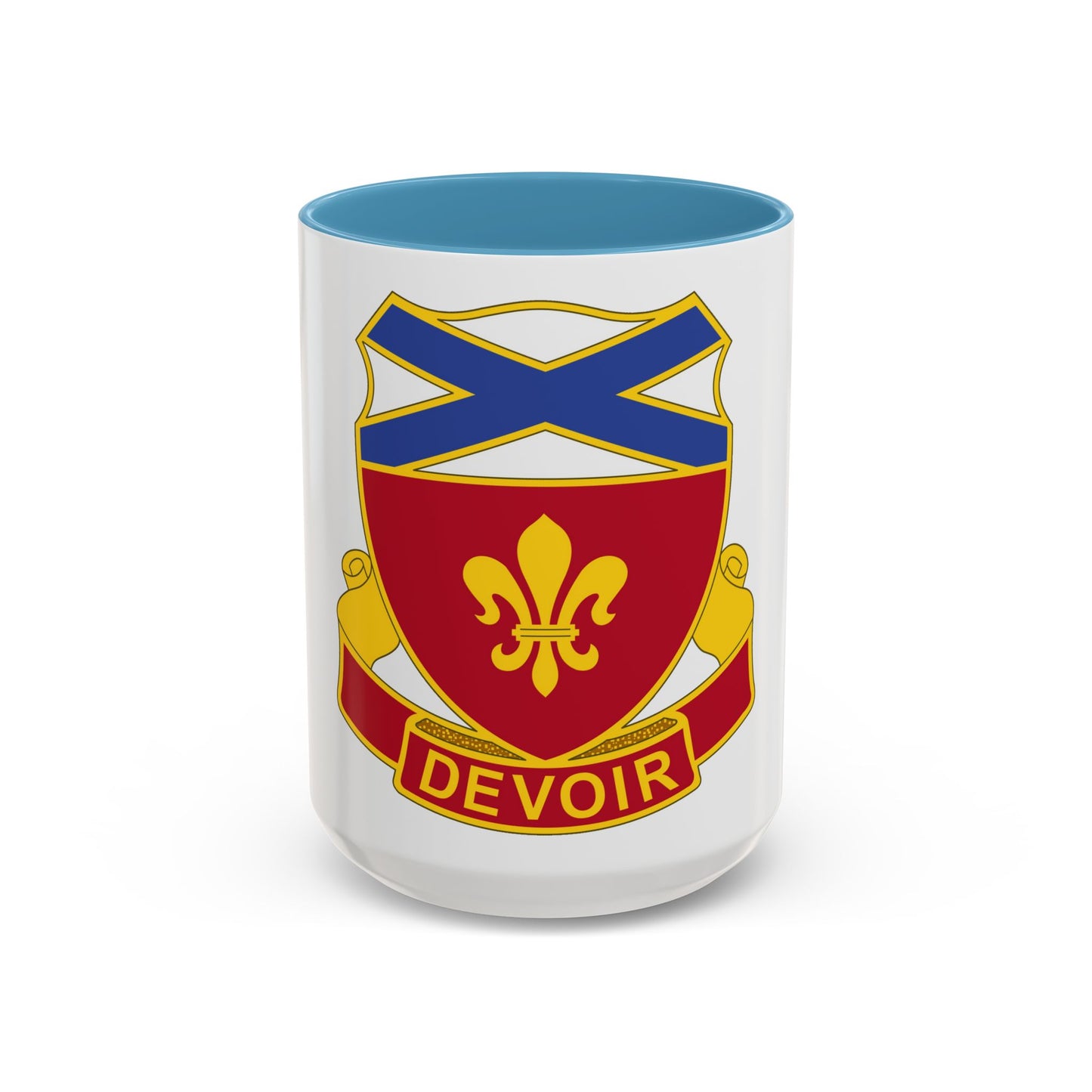 242 Engineer Battalion (U.S. Army) Accent Coffee Mug