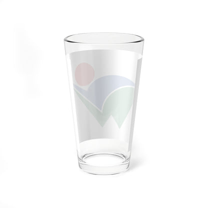 Flag of Nagawa Nagano (Japan) Pint Glass 16oz